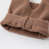 Dave&Bella Toddler Girls Brown/Dark Grey Outdoor Footed Tights Leggings