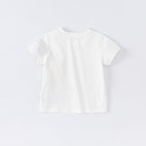 Dave&Bella Toddler Girls/Boys Summer Cartoon Print T-Shirts