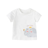 Dave&Bella Toddler Girls/Boys Summer Cartoon Print T-Shirts