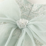Dave&Bella Toddler Girls Summer Noble Sequin Flower Fluffy Princess Party Tulle Dress