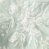Dave&Bella Toddler Girls Summer Noble Sequin Flower Fluffy Princess Party Tulle Dress