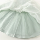 Dave&Bella Toddler Girls Summer Noble Sequin Flower Fluffy Princess Party Tulle Dress