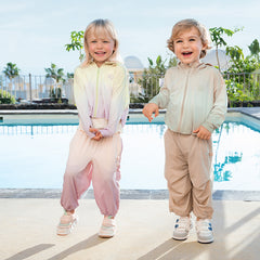 Dave&Bella Girls/Boys Summer Colorful Sun Protection Jacket