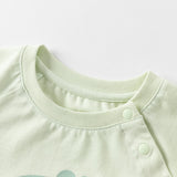 Dave&Bella Baby Girls/Boys Summer Cute Multi-color Short-sleeved Loose Rompers