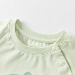 Dave&Bella Baby Girls/Boys Summer Cute Multi-color Short-sleeved Loose Rompers