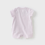 Dave&Bella Baby Girls/Boys Summer Cute Multi-color Short-sleeved Loose Rompers