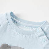 Dave&Bella Baby Girls/Boys Summer Cute Multi-color Short-sleeved Loose Rompers