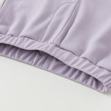 Dave&Bella Toddler Boys Summer Blue/Purple Outdoor Soft Moisture-wicking Outfit Sets