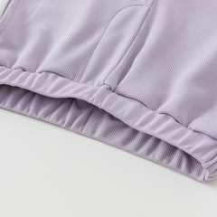 Dave&Bella Toddler Boys Summer Blue/Purple Outdoor Soft Moisture-wicking Outfit Sets