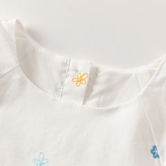 Dave&Bella Girls Summer Cotton Adorable Short Sleeve T-shirt Top Short Pant Set
