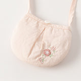 Dave&Bella Toddler Girls Summer Flower Embroidery Chinese-style Mesh Dress(wallet bag)