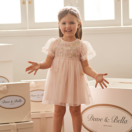 Dave & Bella 2025 Summer Girl’s Princess Dress