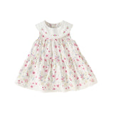 Dave&Bella Toddler Girls Summer Floral Print Sweet Casual Sleeveless Vest Dress
