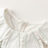 Dave&Bella Summer Toddler Girls Sleeveless Floral Princess Dress