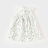 Dave&Bella Summer Toddler Girls Sleeveless Floral Princess Dress