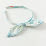 Dave&Bella Summer Toddler Girls Cotton Blue Floral Print Slip Dress