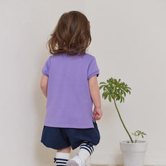 Dave&Bella Girl Summer Cotton Outdoor Polo T-Shirt