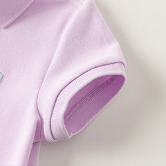 Baby Girl Cotton Polo T-Shirt