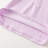 Dave&Bella Kids Girl Summer Purple/Pink Cotton Outdoor Polos