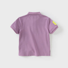 Dave&Bella Boys Summer Cotton Classic  Polo T-Shirt with 7 Color Choices