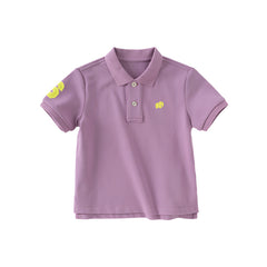 Dave&Bella Boys Summer Cotton Classic  Polo T-Shirt with 7 Color Choices