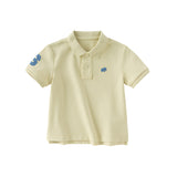 Dave&Bella Kids Boys Summer Multi-color Soft Cotton Classic Short Sleeve Polos