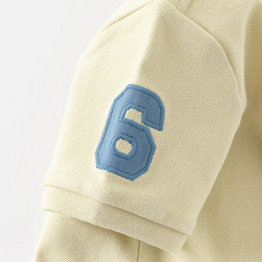 Boys Cotton Polo T-Shirt Summer Short Sleeve