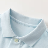 Dave&Bella Kids Boys Summer Multi-color Soft Cotton Classic Short Sleeve Polos