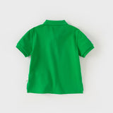 Dave&Bella Kids Boys Summer Multi-color Soft Cotton Classic Short Sleeve Polos