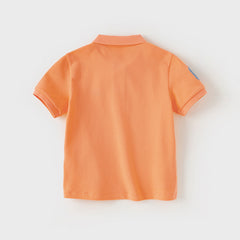Dave&Bella Boys Cotton Polo T-Shirt Summer Short Sleeve