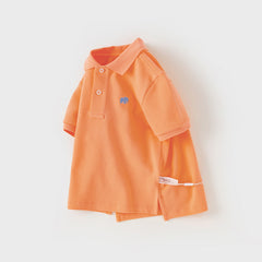 Dave&Bella Boys Cotton Polo T-Shirt Summer Short Sleeve