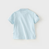 Dave&Bella Kids Boys Summer Multi-color Soft Cotton Classic Short Sleeve Polos