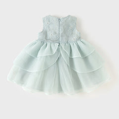 Dave Bella Girl's Princess Mesh Sleeveless Dress