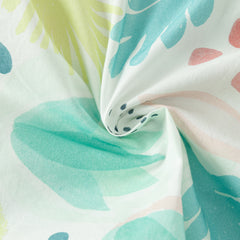 Dave&Bella Baby Girls Summer leaf Print Sleeveless Sweet Dress