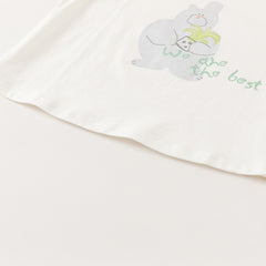 Dave&Bella Girls/Boys Summer Cotton Cartoon Print Casual T-shirt Top
