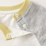Dave&Bella Toddler Girls/Boys Summer Cotton Cartoon Print Casual T-shirt Top
