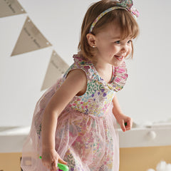 Summer Sleeveless Floral Princess Dress