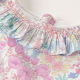 Dave&Bella Girls Summer Sleeveless Floral Sleeveless Princess Dress