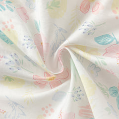 Dave&Bella Girls Summer Cotton Floral Print Classic A-line Dress