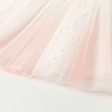 Dave&Bella Girls Summer Gradient Pink Sleeveless Sweet Princess Dress