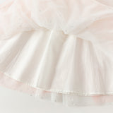 Dave&Bella Girls Summer Gradient Pink Sleeveless Sweet Princess Dress