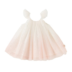 Dave&Bella Girls Summer Gradient Pink Sleeveless Sweet Princess Dress