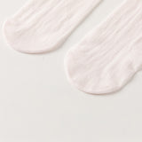 Dave&Bella Kids Girls Summer Cute Light Pink/Beige Footed Tights Leggings