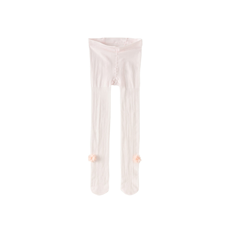 Dave&Bella Girls Summer Cute Light Pink/Beige Footed Tights Leggings