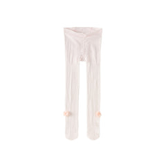 Dave&Bella Girls Summer Cute Light Pink/Beige Footed Tights Leggings