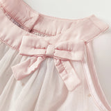 Dave&Bella Toddler Girls Summer Pink Sleeveless A-line Princess Dress