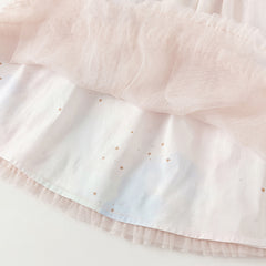 Dave&Bella Girls Summer Pink Sleeveless A-line Princess Dress