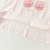 Dave&Bella Toddler Girls Summer Pink Cotton T-Shirts