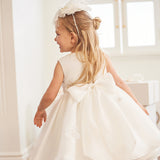 Dave&Bella Toddler Girls Summer Gentle White A-line Special Occasion Tulle Princess Dress