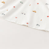 Dave&Bella Toddler Boy Summer Cotton Car Print Polos